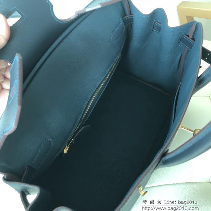 HERMES愛馬仕 鉑金包 Birkin 百分百老工匠 法國進口蠟線 純手工製作 時尚高端手提包  Ama1279